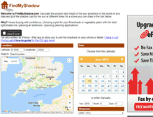 Tablet Screenshot of findmyshadow.com